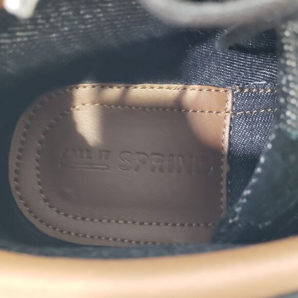 Call it Spring Men's Casual Everyday Dark Denim Ankle Boots, Size 7 - Picture 2 of 9